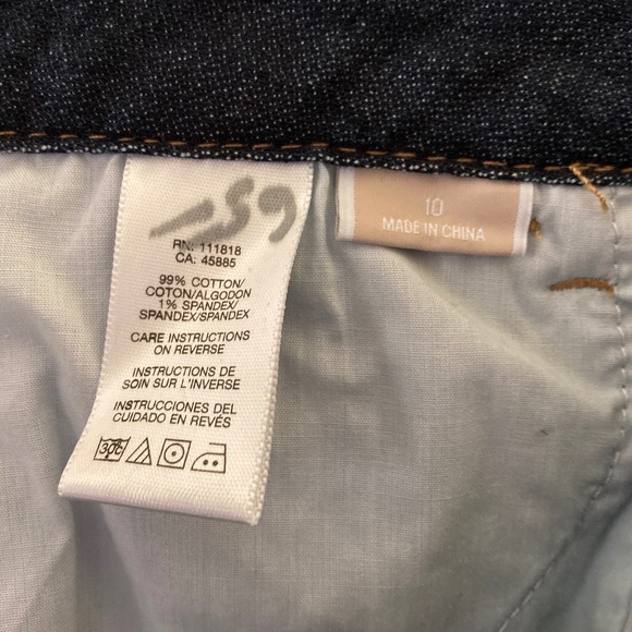 Michael Kors Women's Straight Leg Jeans/Size 10/Back Pocket Beaded Detail/NWT! - Picture 3 of 5